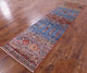 2' 6" X 9' 9" Runner Handmade Super Kazak Khorjin Rug Q7753