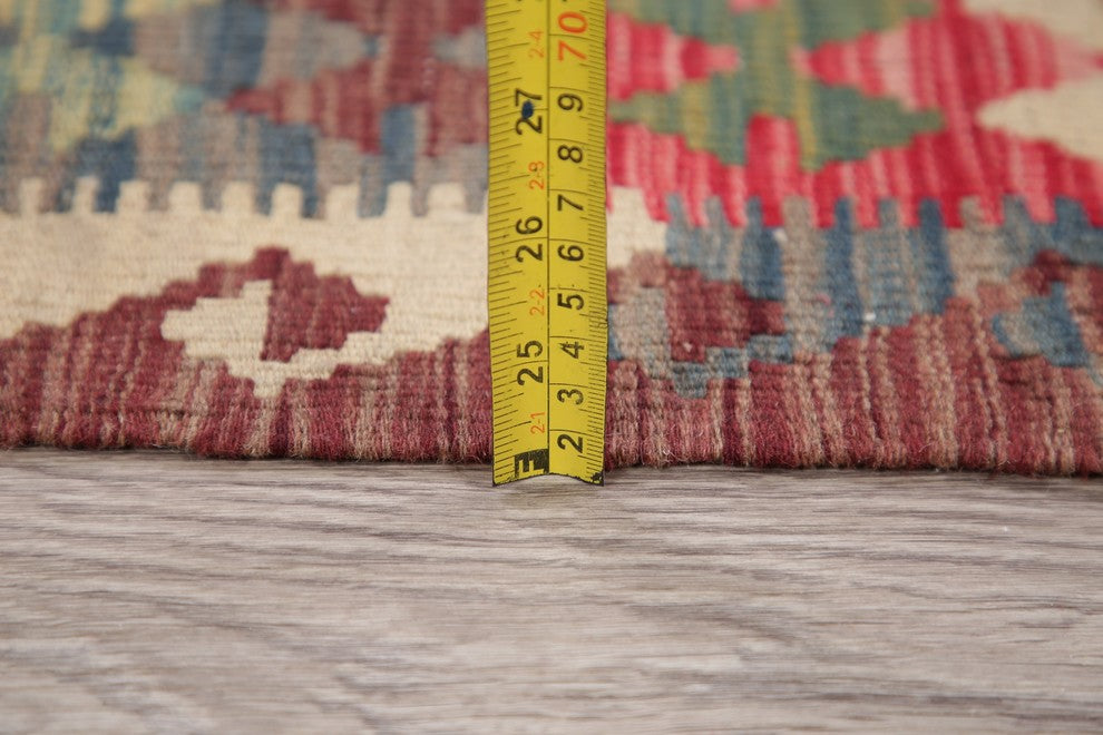 Kilim Southwestern Traditional Flat-Woven Turkish Oriental Area Rug, 4'9"X3'4"