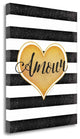 "Amour" By Jennifer Pugh, Giclee Print on Gallery Wrap Canvas, Ready to Hang