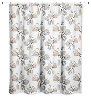 Floral Blossoms 2 71x74 Shower Curtain