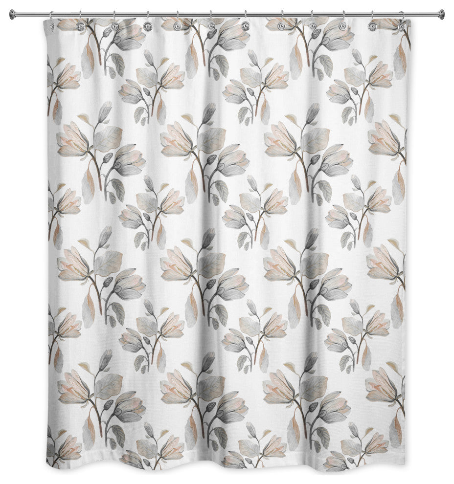 Floral Blossoms 2 71x74 Shower Curtain