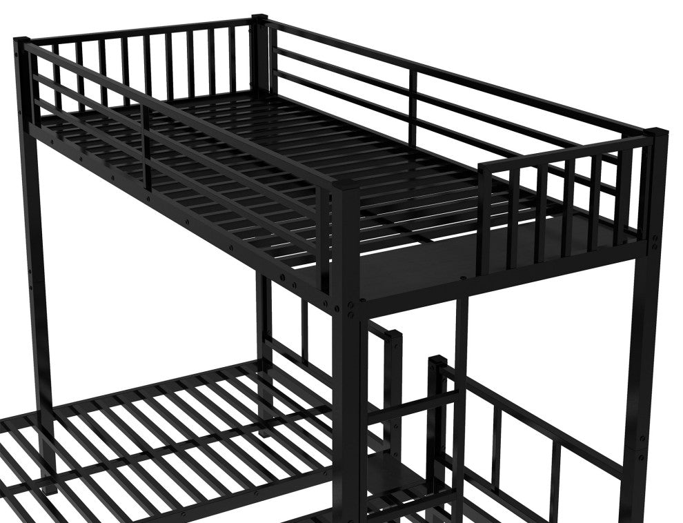 Gewnee Twin over Twin & Twin Bunk Beds for 3