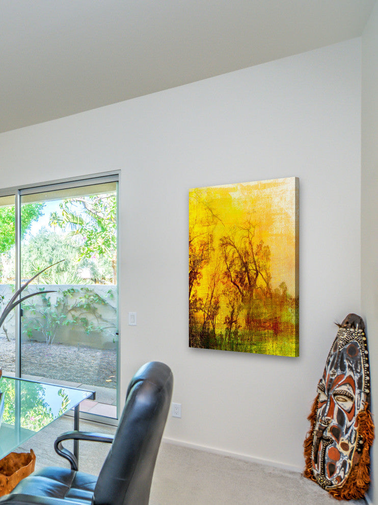 "Griffith Park III" Painting Print on Canvas by Aryai