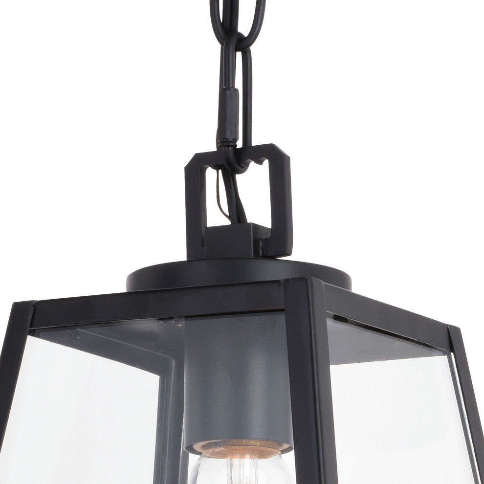 Grant 1 Light Mini Pendant Black