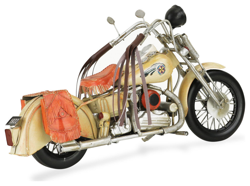 Ready To Rock Motorcycle, Yellow