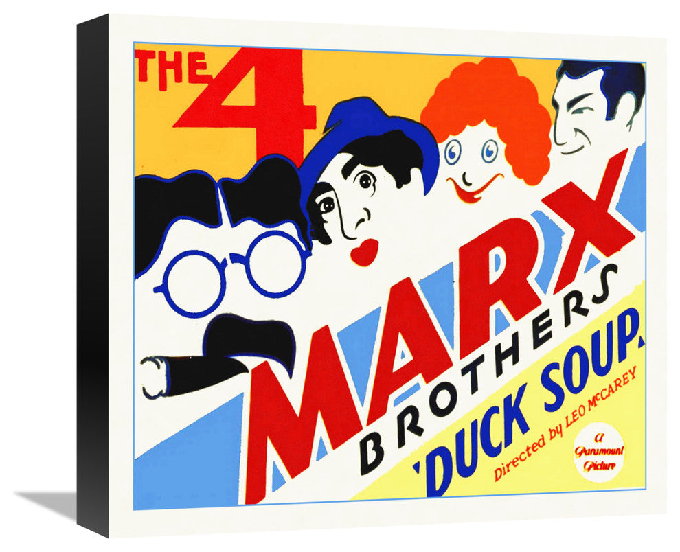 "Marx Brothers - Duck Soup 06" Canvas by Hollywood Photo Archive, 16x14"