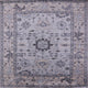 Ahgly Company Indoor Square Mid-Century Modern Area Rugs, 7' Square