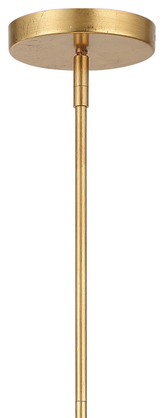 Fulton Three Light Pendant in Antique Gold