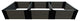 Weathered Wood 2' X 6' X 11" Raised Garden Bed - 1" Profile