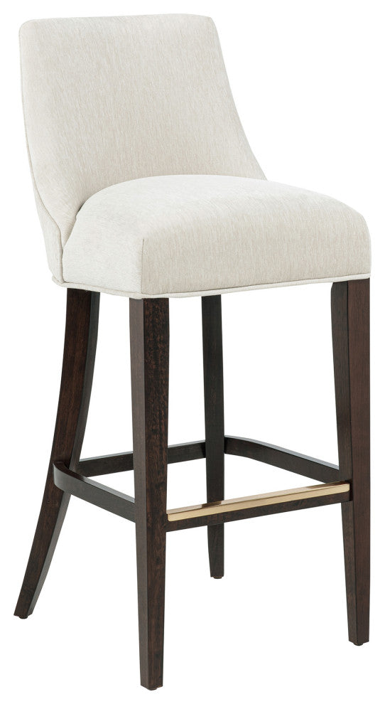 Manhattan Comfort Beever Barstool, Cream, Set of 3
