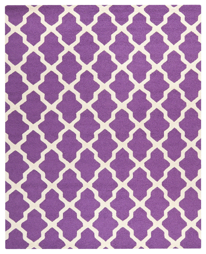 Safavieh Cambridge Cam121K Purple, Ivory Area Rug