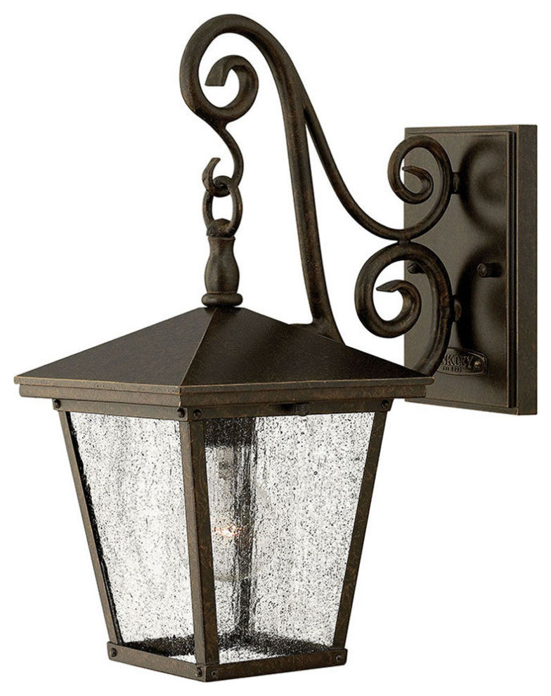 Hinkley Trellis Medium Wall Mount Lantern, Regency Bronze