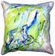 Calamari Small Indoor/Outdoor Pillow 12x12 - Set of Two