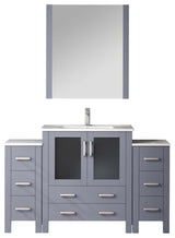 Lexora Volez Bath Vanity, Dark Grey