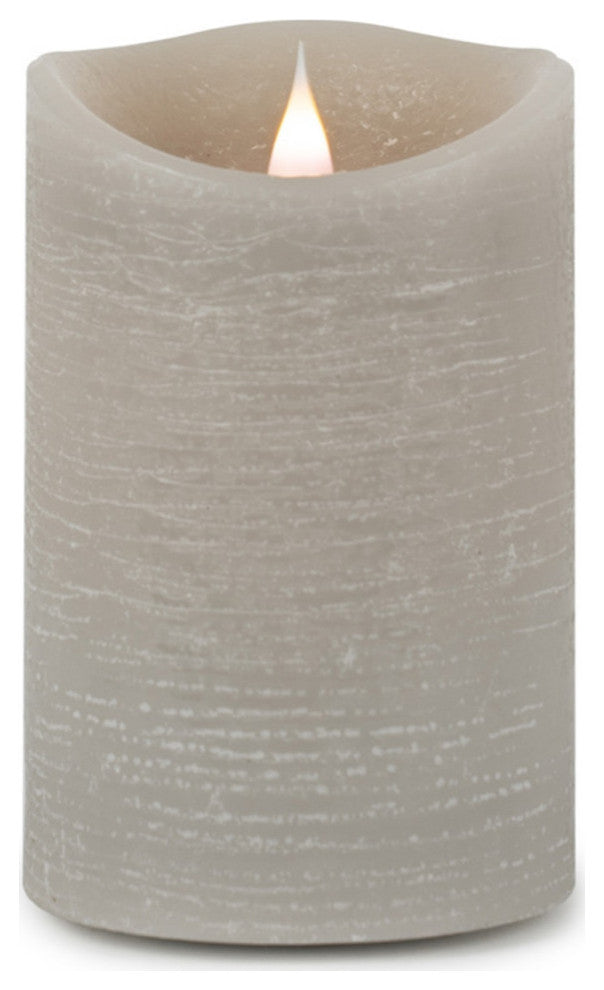 Simplux LED Designer Candle With Remote, Set of 2, 3.5"x5.5"H