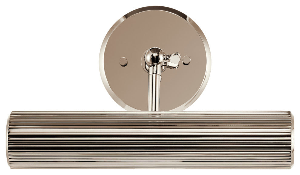 Midi 12" Picture Light, Polished Nickel