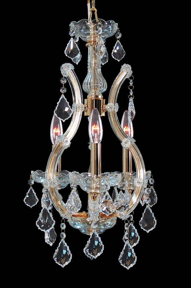 Artistry Lighting Maria Theresa Collection Crystal Chandelier 12x22, Gold