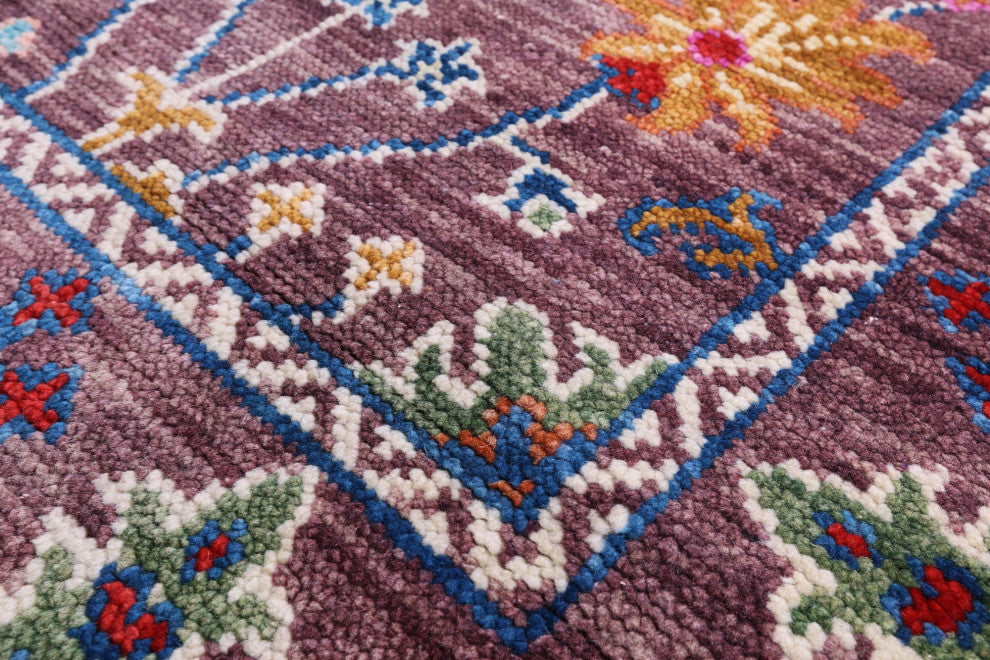 4' 11" X 7' 11" Turkish Oushak Hand-Knotted Wool Rug - Q15882
