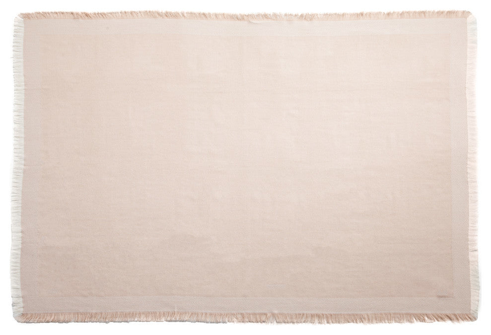Alpaca Willow Woven Throw, Lily