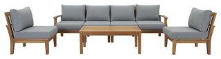 Marina 7 Piece Outdoor Patio Teak Set
