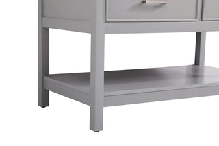 Home Living 42" Single Bathroom Vanity, Gray