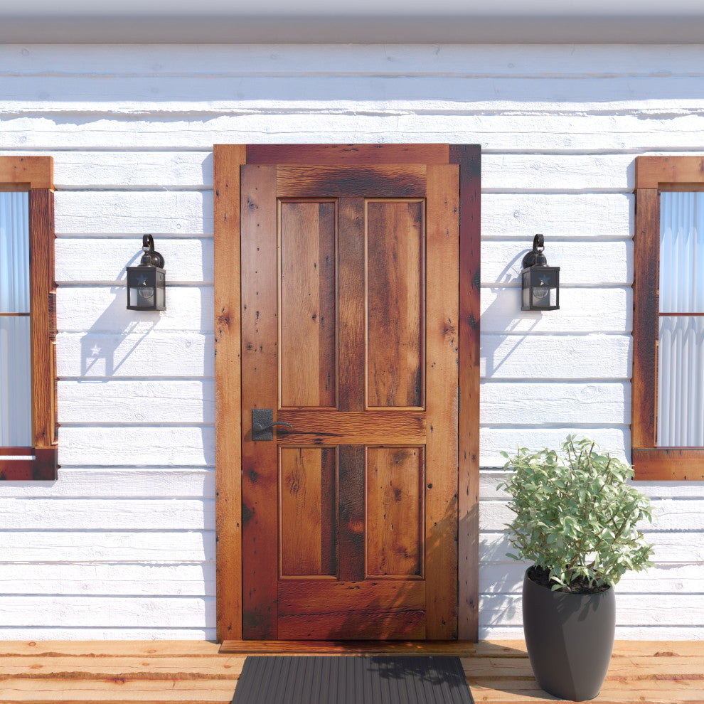 Ranger 1 Light Bronze Rustic Texas Star Outdoor Wall Lantern, 5-in W X 13-in H X 6-in D