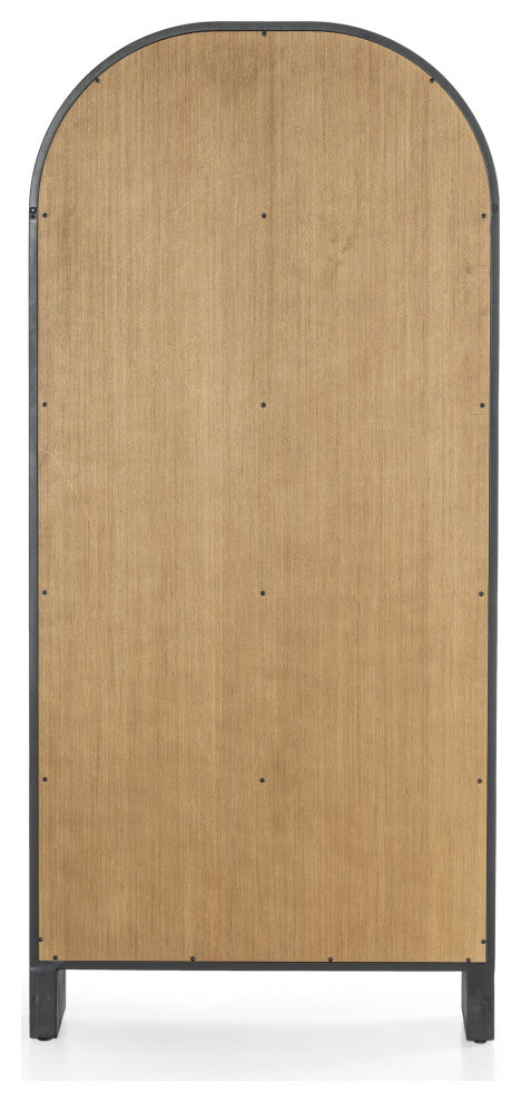 Breya Cabinet Oak, Black