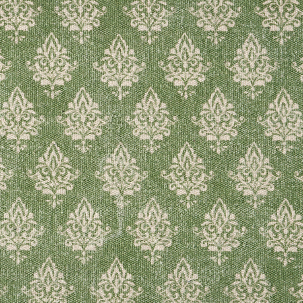 Fairytale Motif Bordered Place Mats, Green/Cream