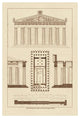"The Parthenon at Athens" Digital Paper Print by J. Buhlmann, 22"x32"