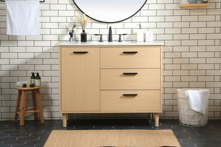Bailey 42" Bathroom Vanity, Maple