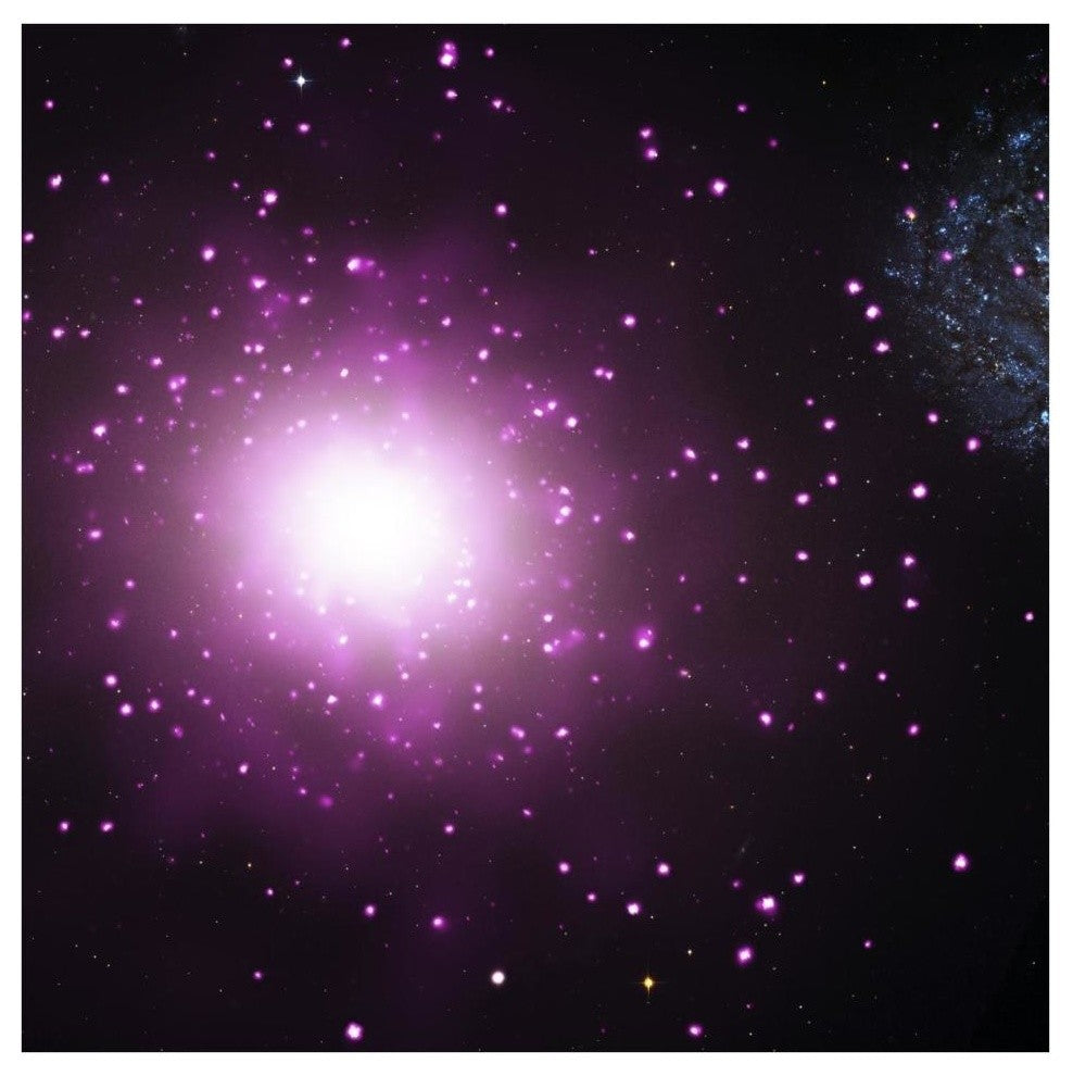 "M60-UCD1 - Ultra-Compact Dwarf Galaxy" Digital Paper Print by NASA, 38"x38"
