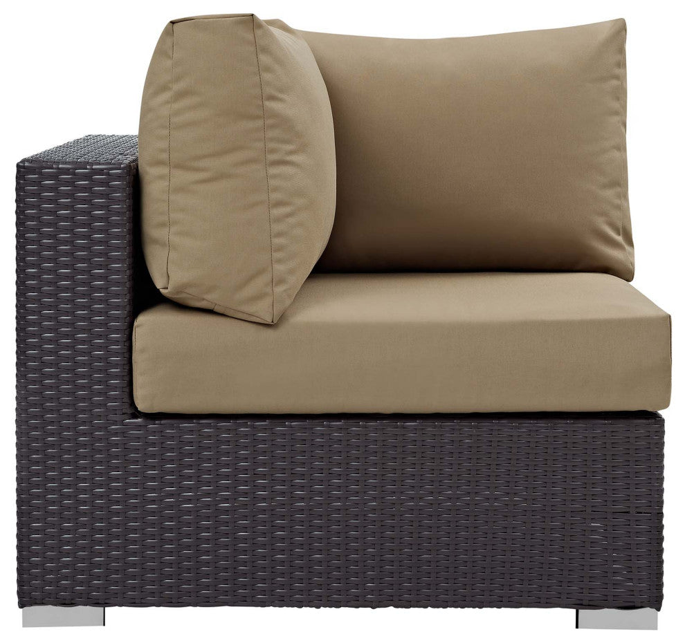 Convene 5 Piece Set Outdoor Patio with Fire Pit