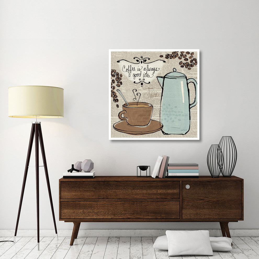 "Fresh Roast II" Digital Paper Print by Anne Tavoletti, 42"x42"