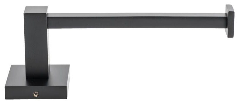 Italia TR6303 Trieste Matte Black Toilet Paper Holder