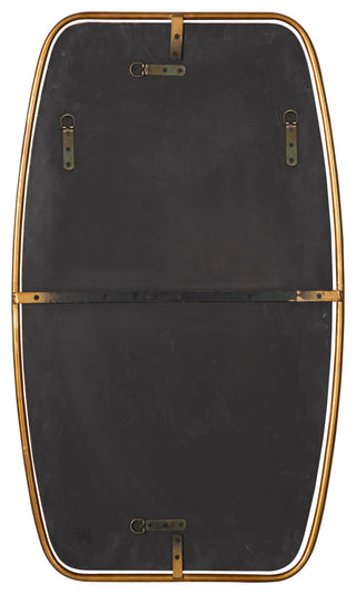 Canillo Mirror, Antiqued Gold