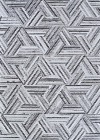 Couristan Prairie Archetype Area Rug, Grey-Black, 2' X 3'7"