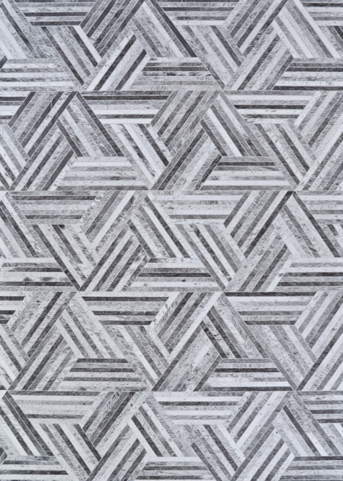 Couristan Prairie Archetype Area Rug, Grey-Black, 2' X 3'7"