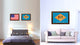 Delaware State Flag Canvas Print, 27"x39"
