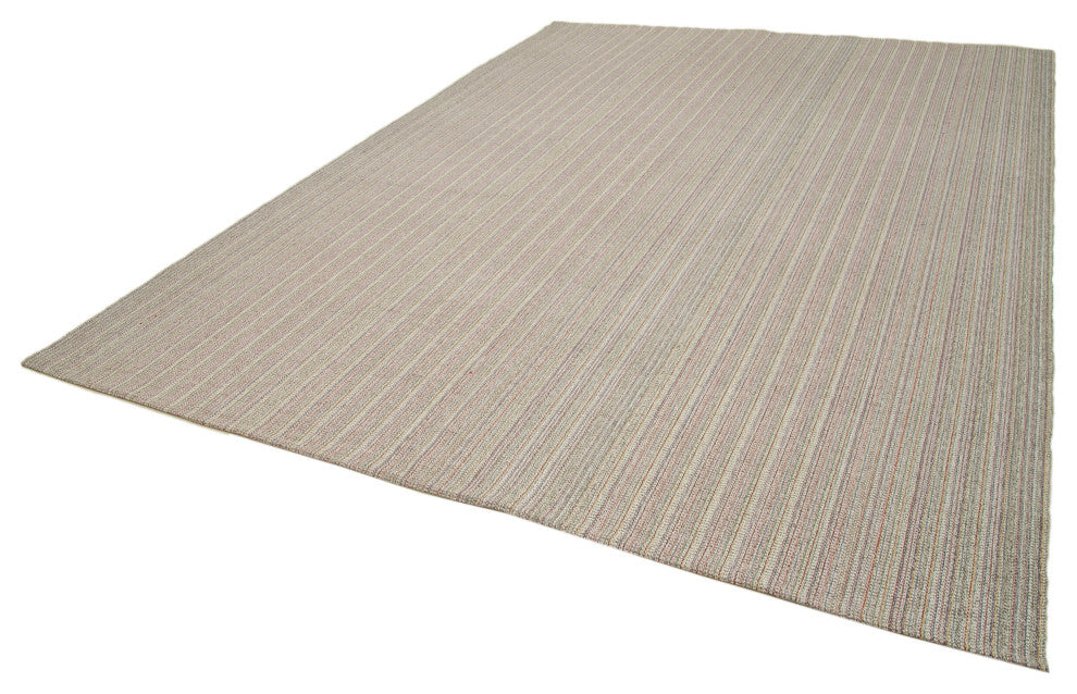 Rug N Carpet - Hand-knotted Turkish 9' 4'' x 12' 10'' Flatweave Wool Kilim Rug