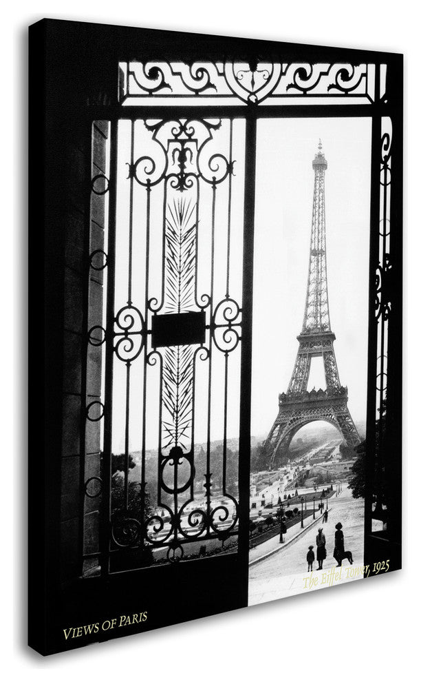 ''Views of Paris'' Canvas Art