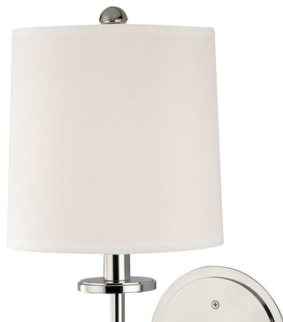 Jericho 1-Light Wall Sconce, Polished Nickel