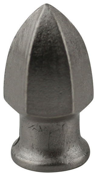 Parasol Lamp Finial, 1 5/16" Tall, Brushed Nickel, Single