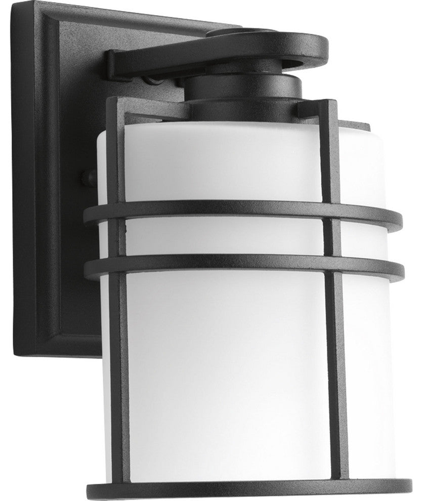 Progress Lighting 1-100W Medium Wall Lantern, Black