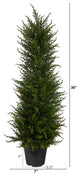 2.5' Cypress Artificial Tree UV Resistant, Indoor/Outdoor