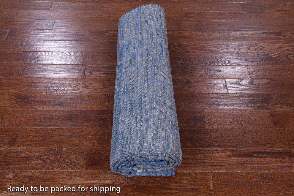 Savannah Grass Handmade Wool Rug 7' 9" X 10' 3" - Q13260