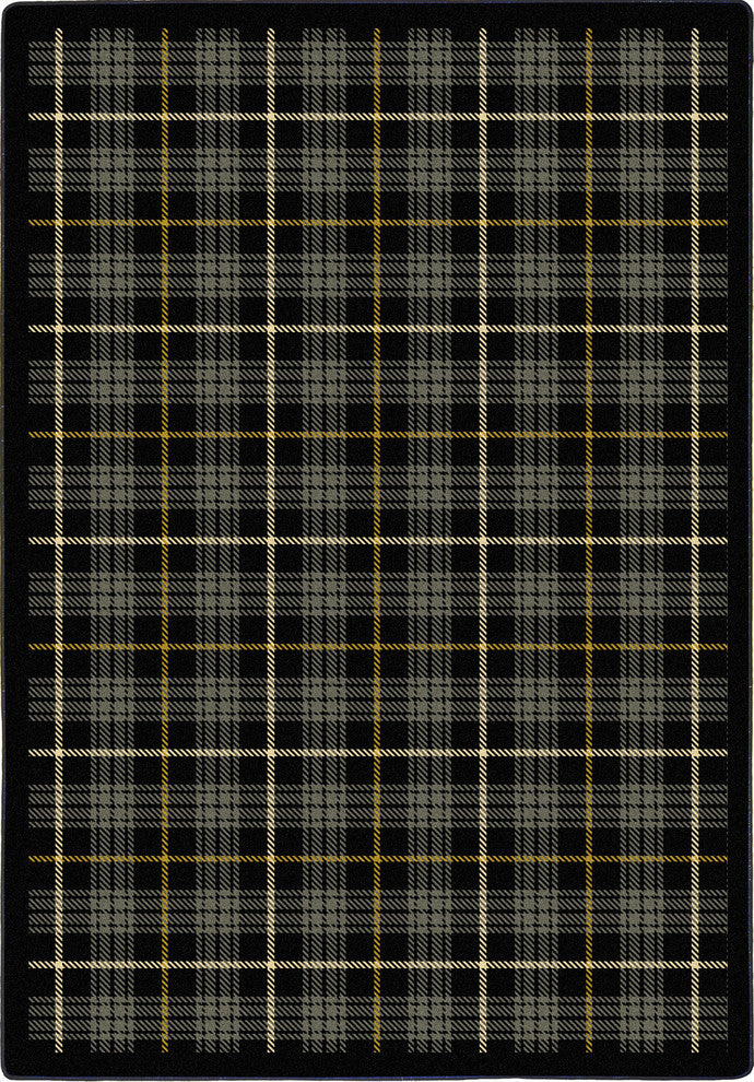 Kaleidoscope Rug, Bit O' Scotch, Flannel Gray, 5'4"x7'8"