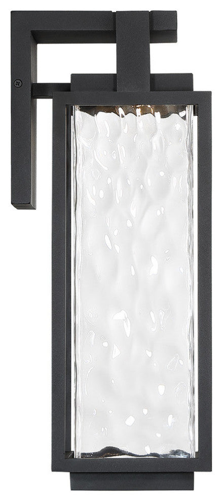 Two if By Sea 18"Outdoor Wall-Light 3000K, Black
