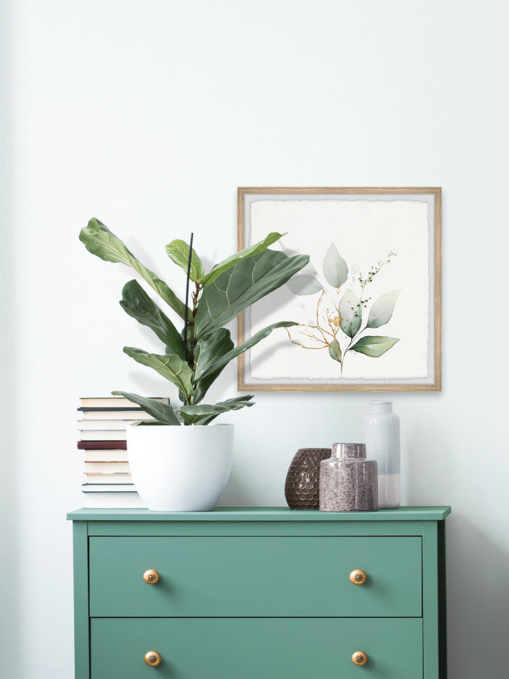 "Distinct Variety" Framed Painting Print, 32x32