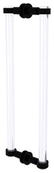 Clearview 18" Back to Back Shower Door Pull, Matte Black