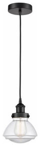 Innovations 616-1PH-BK-G322 1-Light Mini Pendant, Matte Black
